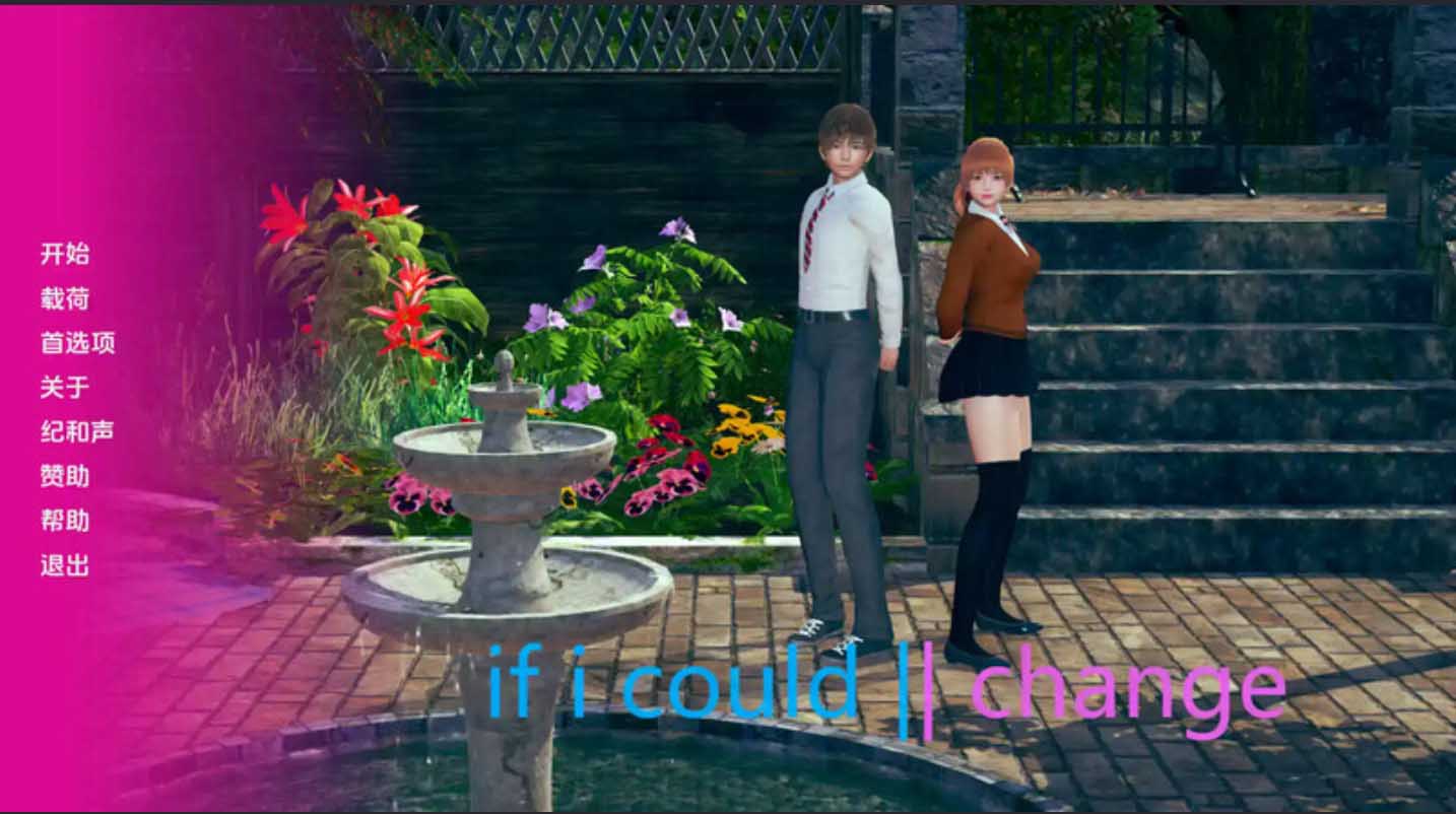 [SLG/动态/汉化/3D]如果我能改变/If I Could Change[Ver0.2.4][pc+安卓双端/1G]